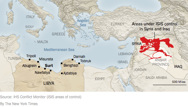 ISIS in Libya NYT Nov 2015
